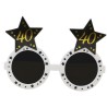 Gafas 40 cumpleaños con estrellas
