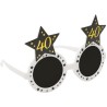 Gafas 40 cumpleaños con estrellas