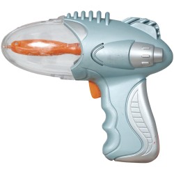 Pistola espacial plata 18 cm