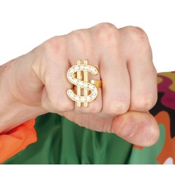 Anillo "dollar", metalico