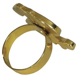 Anillo "dollar", metalico