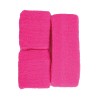 Conjunto 2 muñequeras y cinta rosa