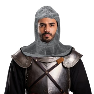 Capucha malla medieval