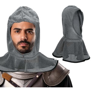 Capucha malla medieval