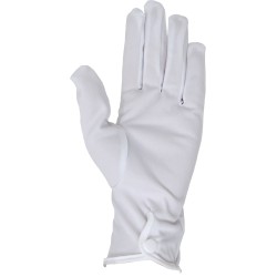 Guantes, 24 cm, blanco, adulto