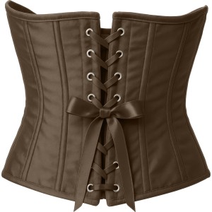 Corset marron