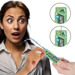 Paquete de chicles que tiran agua