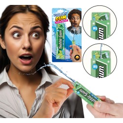 Paquete de chicles que tiran agua