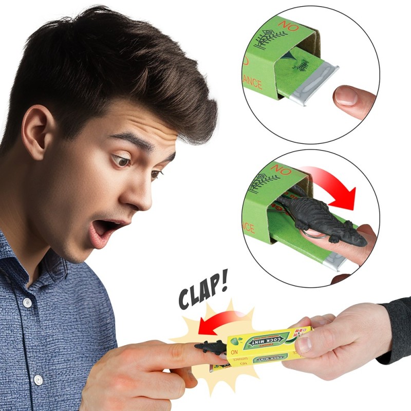 Paquete de chicles con pinza