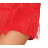 Disfraz mujer Charleston rojo
