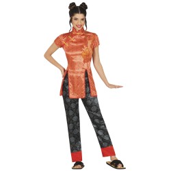 Disfraz mujer de china.