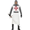 Disfraz hombre de templario blanco