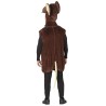 Disfraz hombre de rata marron