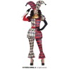 Disfraz mujer arlequin de diamantes