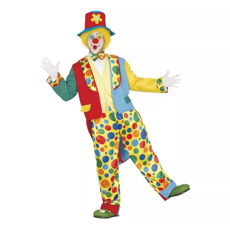 Disfraz hombre payaso topos
