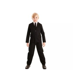 Disfraz niño traje negro