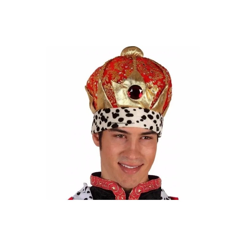 sombrero rey mago lujo con diamate (tara pelado)