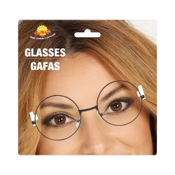 Gafas redondas con cristal