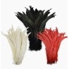 bolsa 4 plumas blancas