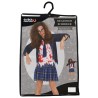 Disfraz mujer de colegiala zombie