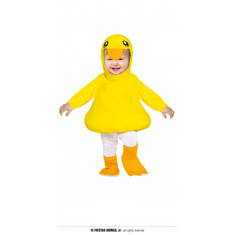 Disfraz bebe pato