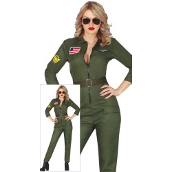 Disfraz mujer de piloto
