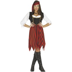 Disfraz mujer pirata de ultramar