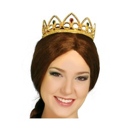 Disfraz mujer de reina medieval verde Fiona