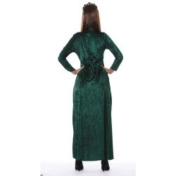 Disfraz mujer de reina medieval verde Fiona