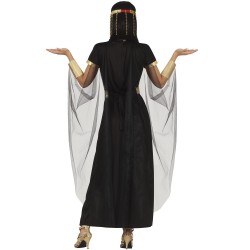 Disfraz mujer de egipcia negra