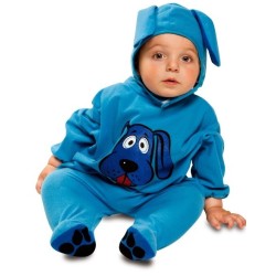 Disfraz bebe perrito azul
