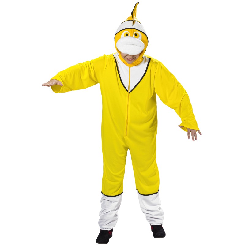 Disfraz pez amarillo