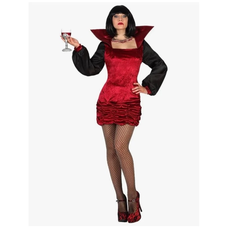 DISFRAZ MUJER VAMPIRESA SILVER