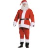 disfraz hombre papa noel profesional.