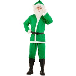 Disfraz papa noel verde