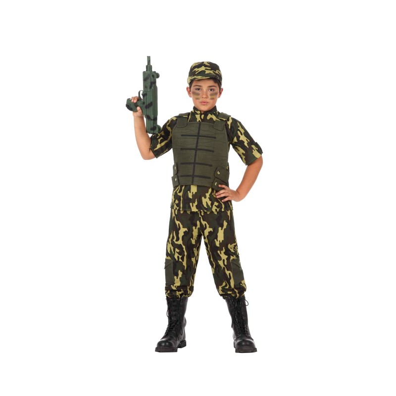 disfraz niño militar.