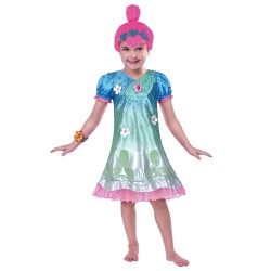 Disfraz niña Poppy Trolls