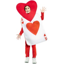 Disfraz niño As de corazones