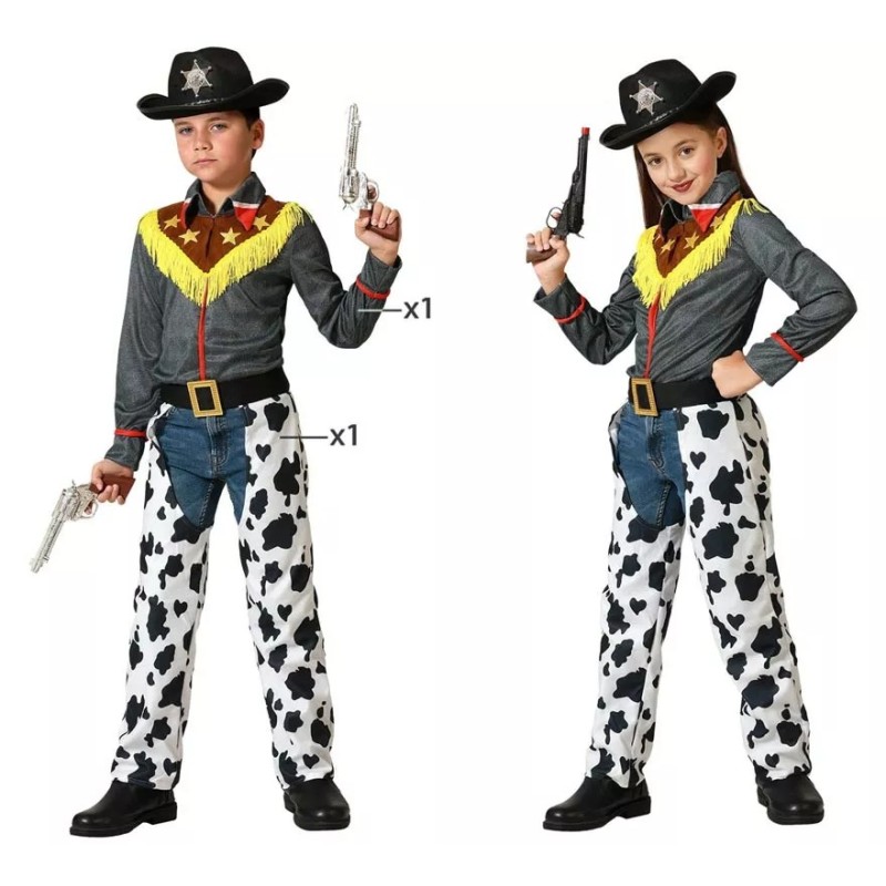 Disfraz niño de vaquero con pantalon