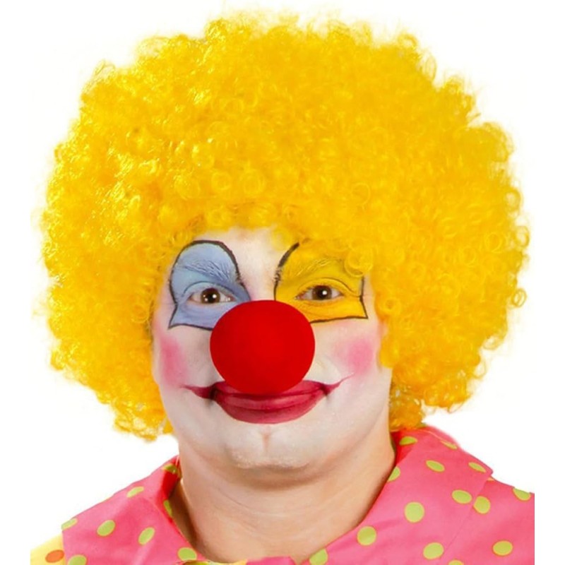 peluca payaso colores