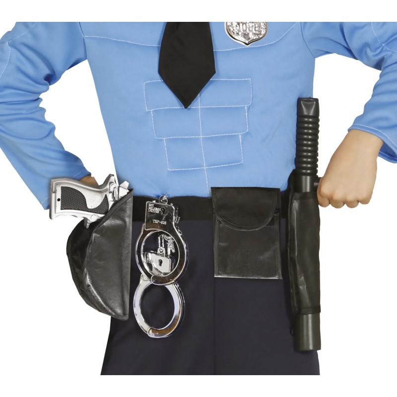CINTURON POLICIA INFANTIL 4 PCS