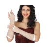 Guantes Largos Rejilla Blancos