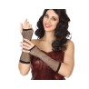 GUANTES REJILLA NEGRO.