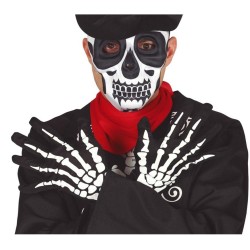 Guantes esqueleto 25 cms.