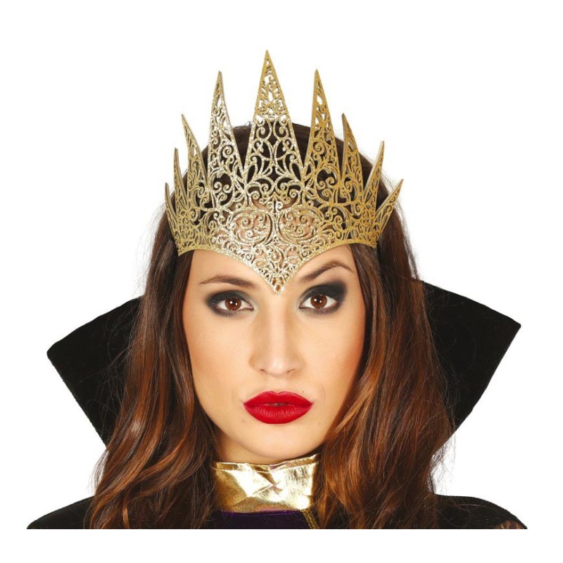 Diadema reina oro